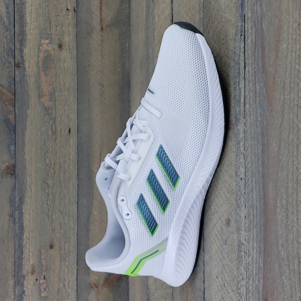 adidas Runfalcon 2.0 Women's Running Shoes White Green - Picture 2 of 10